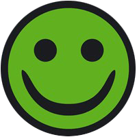 Grøn smiley